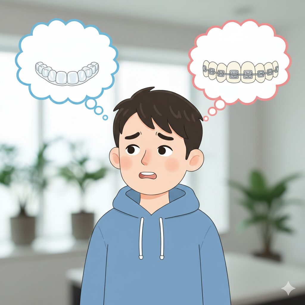 マウスピース矯正か、ワイヤー矯正か？